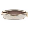 Michael Kors MK Jet Set Charm Monogram Vintage Coated Canvas And Leather Detail Crossbody Bag Large Women crossbody bag 32T1GT9C3B-VANL/SFTPINK