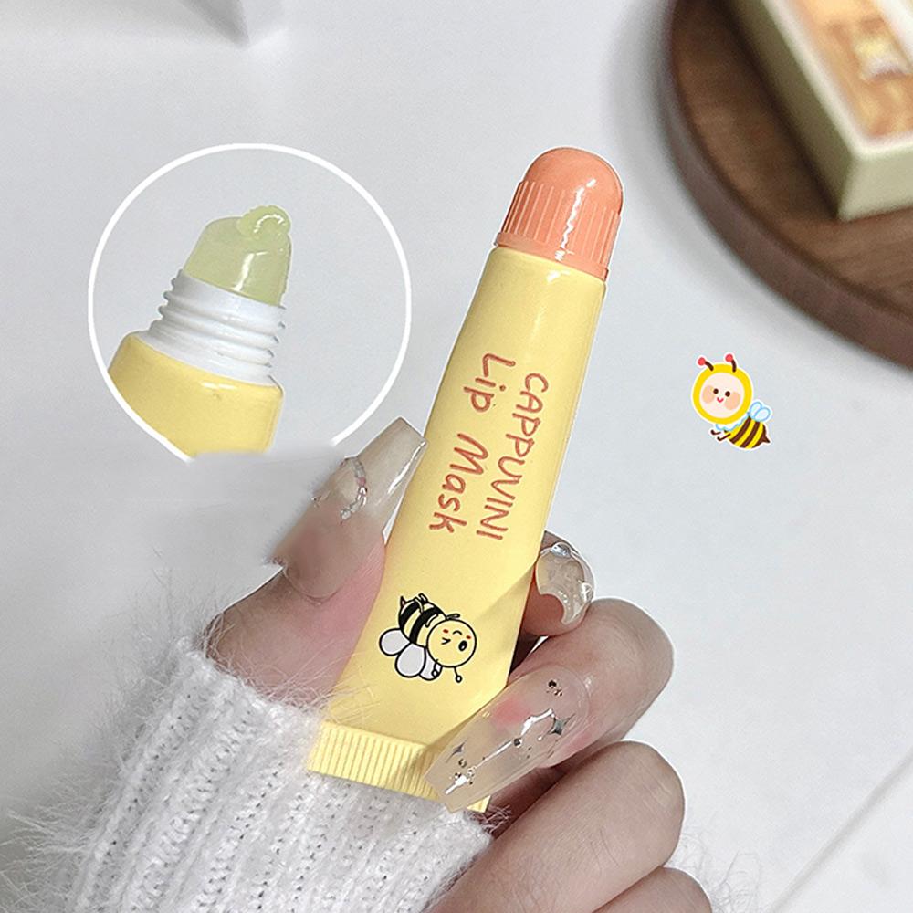 CAPPUVINI Honey Lip Mask Set Moisturizing And Nourishing Lip Oil Lip Mask Set Lip Care Set