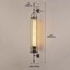 UOSU Modern Chinese Long Rod Wall Lamp