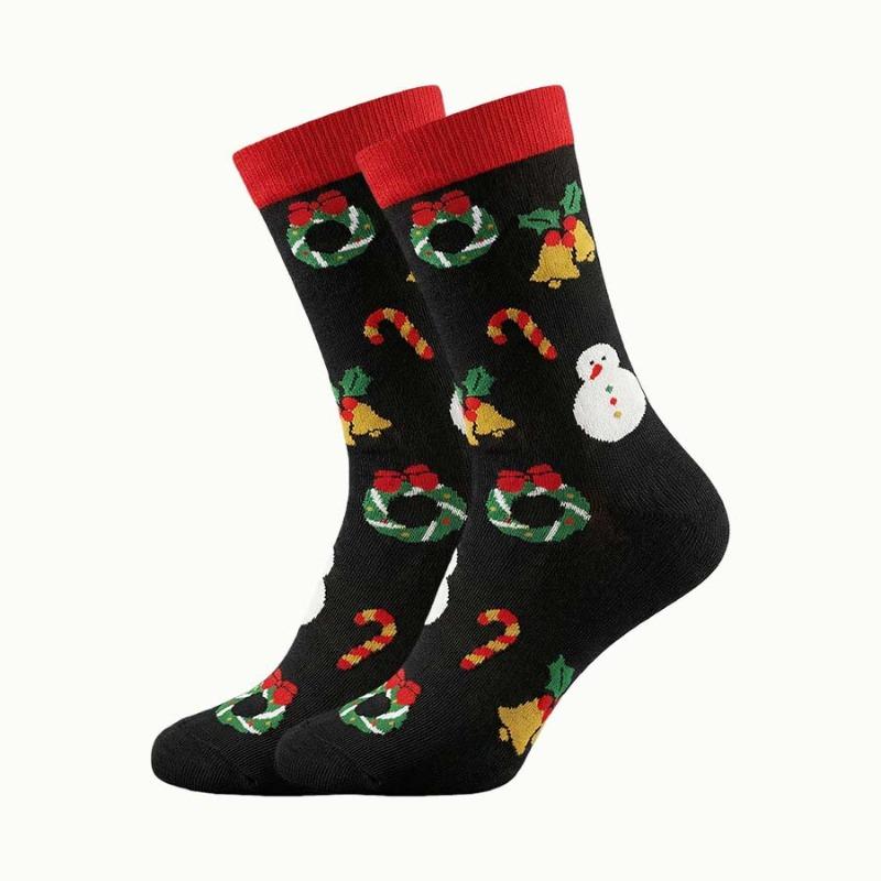 Christmas Stockings - Santa Claus Men's and Women's Stockings