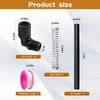 Chlorinator Parts Kit Includes R172272 90-Degree Tube Connector for Pentair Auto Feeder/Chlorinator 320 and 322