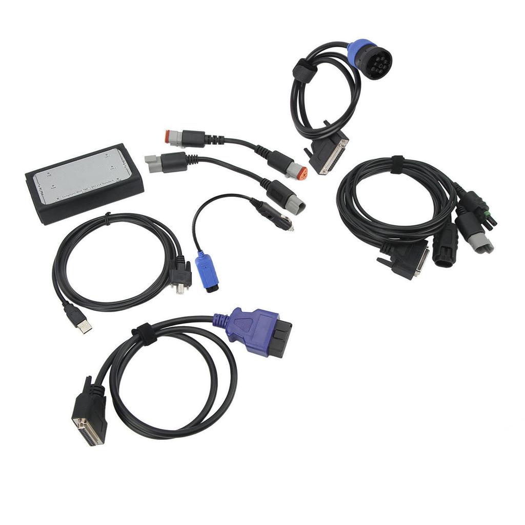 Inline 6 Data Link Adapter Kit Heavy Duty Truck Scanner Diagnostic Tool Replacement for Engine