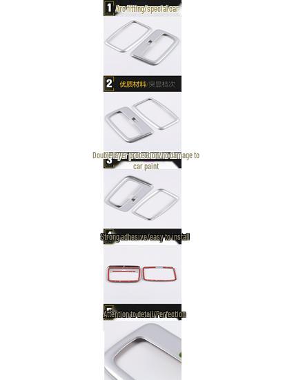 Lifan X50 11-13 Reading Light Frame Cover - Decorative Sequin Accessory