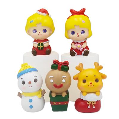 2025 Christmas Candle Making Supplies Boots Bells Christmas Elk Snowman Ornament Silicone Mold Scented Candle Ornament