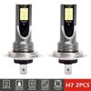 2PCS Car LED Light Fog Light H7 LED Headlight Bulbs Conversion Kit Headlamp Aluminum White Brake Light Turn Signal Car Access