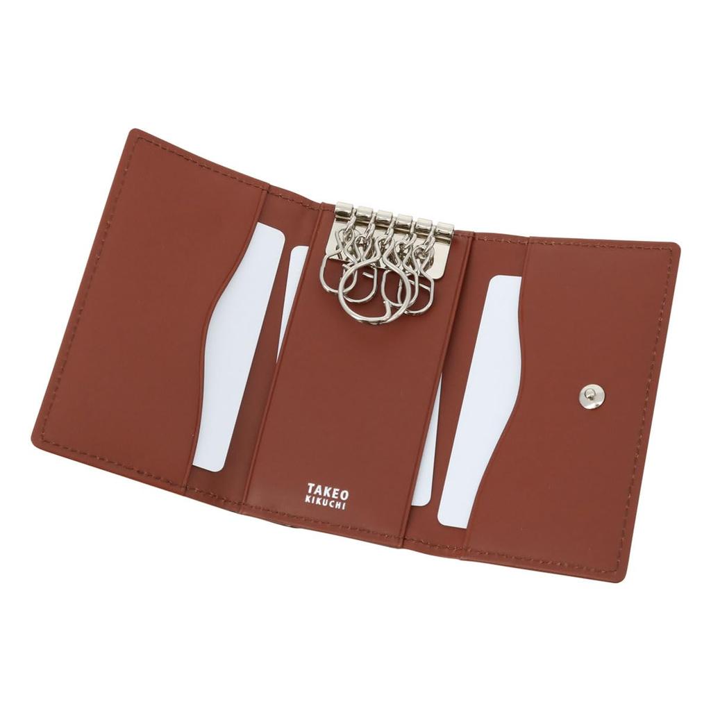 Key Case Genuine Leather Corti 742623 Green [Takeokikuchi] Men's [05]