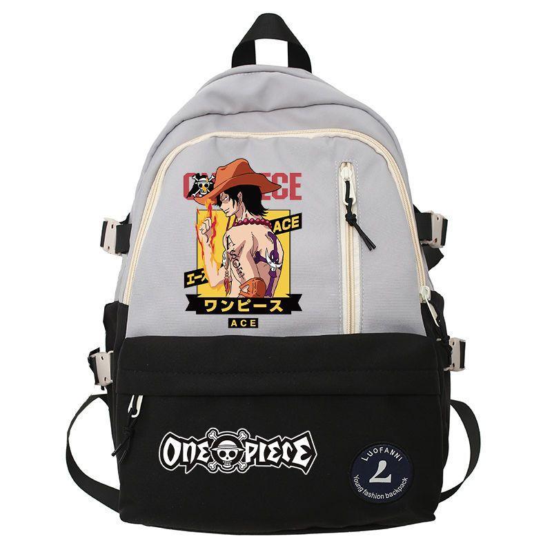 

One Piece themed backpack, suitable for students, large capacity bag. 32*20*43cm
