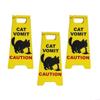 Cats Vomit Caution Signs Funny Novelty Cats Vomit Signs Cats Vomits Warning Signs Desk Decorations for Home Office Decors