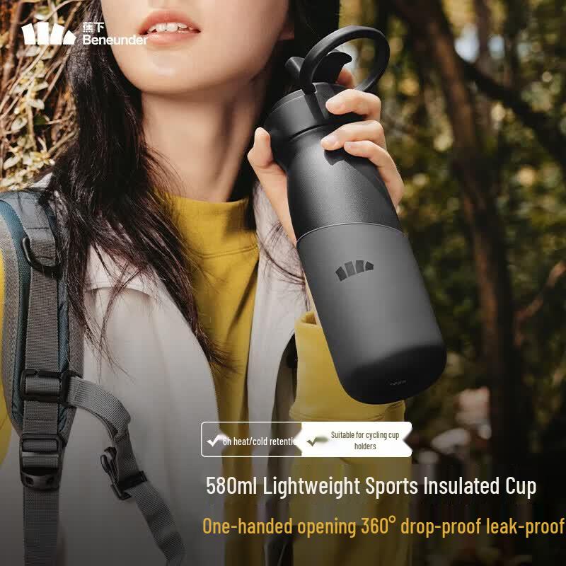 Beneunder Large Capacity Sports Thermos Bottle