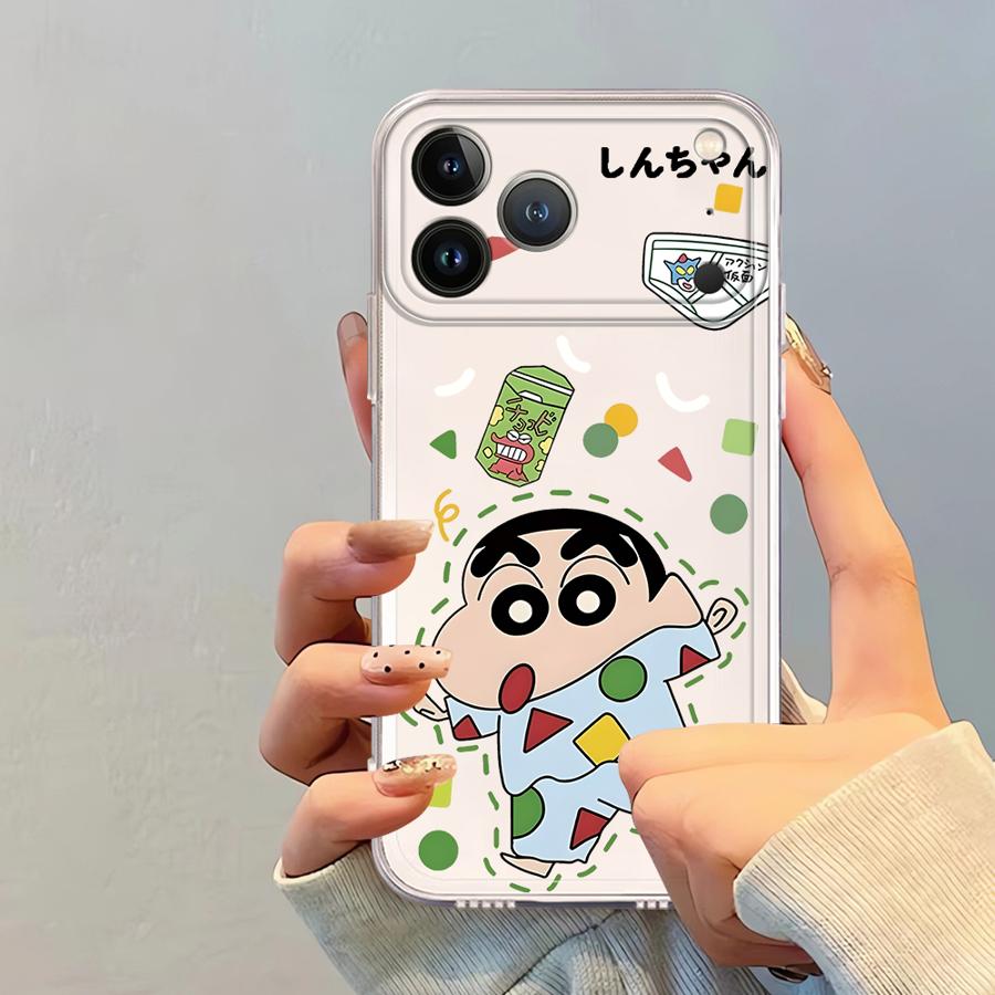 Shin Himawari Case for iPhone 17 Pro Max 7 8 16 XS Max 14 Plus 11 XR 12 Mini 13 Pro Air 15 Soft Phone Cover