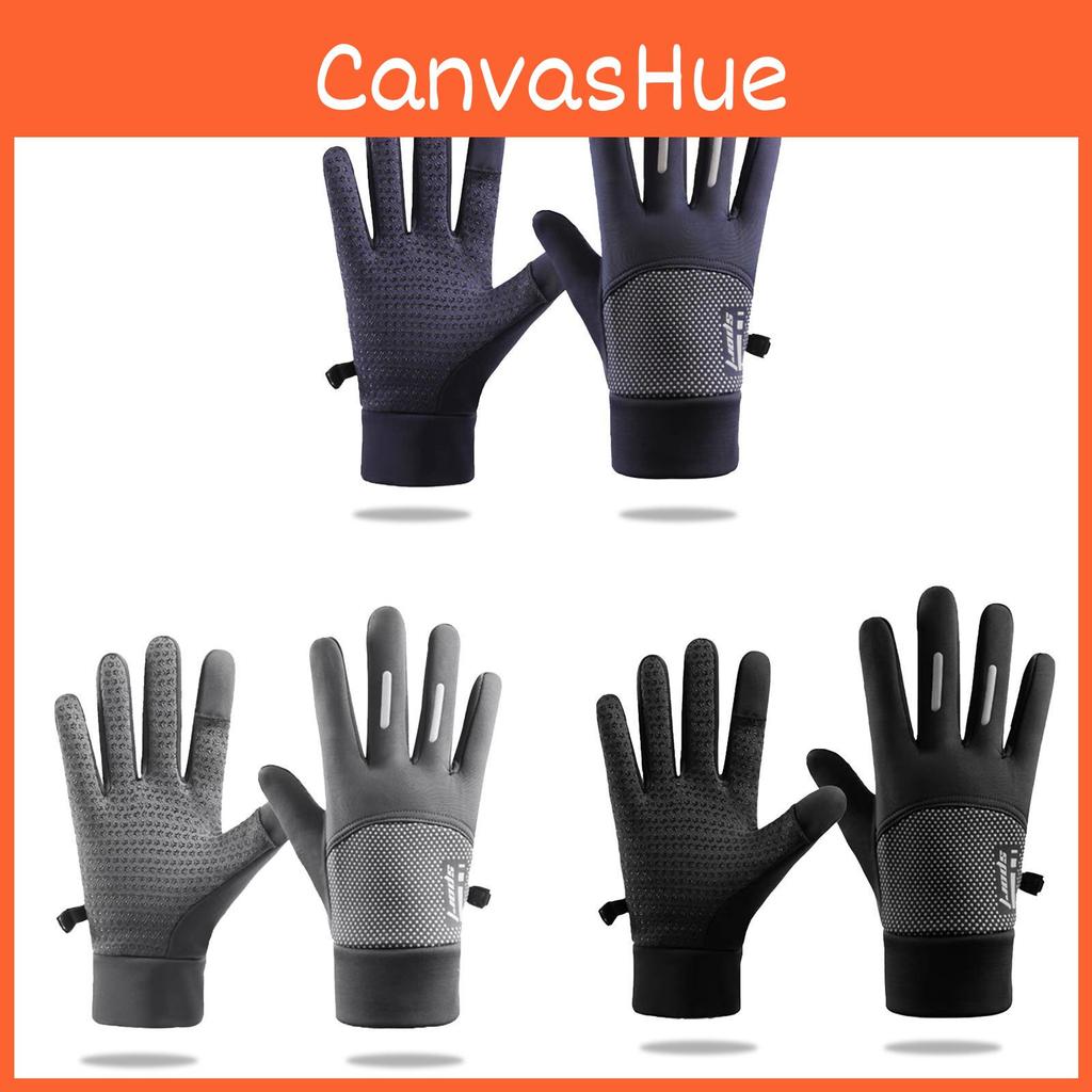 Outdoor Cycling Gloves Men Winter Touchscreen Waterproof Windproof For Bike Rides