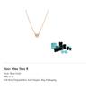TIFFANY & CO . Elsa Peretti 18K Gold Diamond Necklaces Women's 60017924