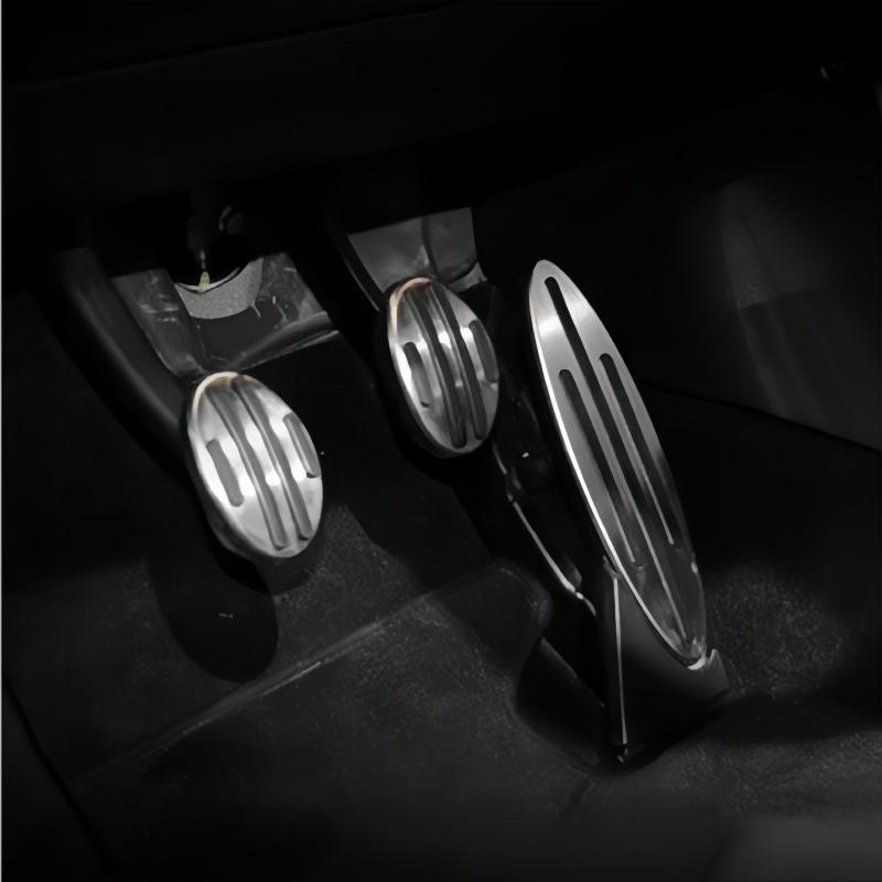 Car Gas Fuel Clutch Brake Foot Rest Pedal Pads Cover for Mini Cooper One Hatch Hardtop Countryman JCW R56 R60 R61 F54 F55