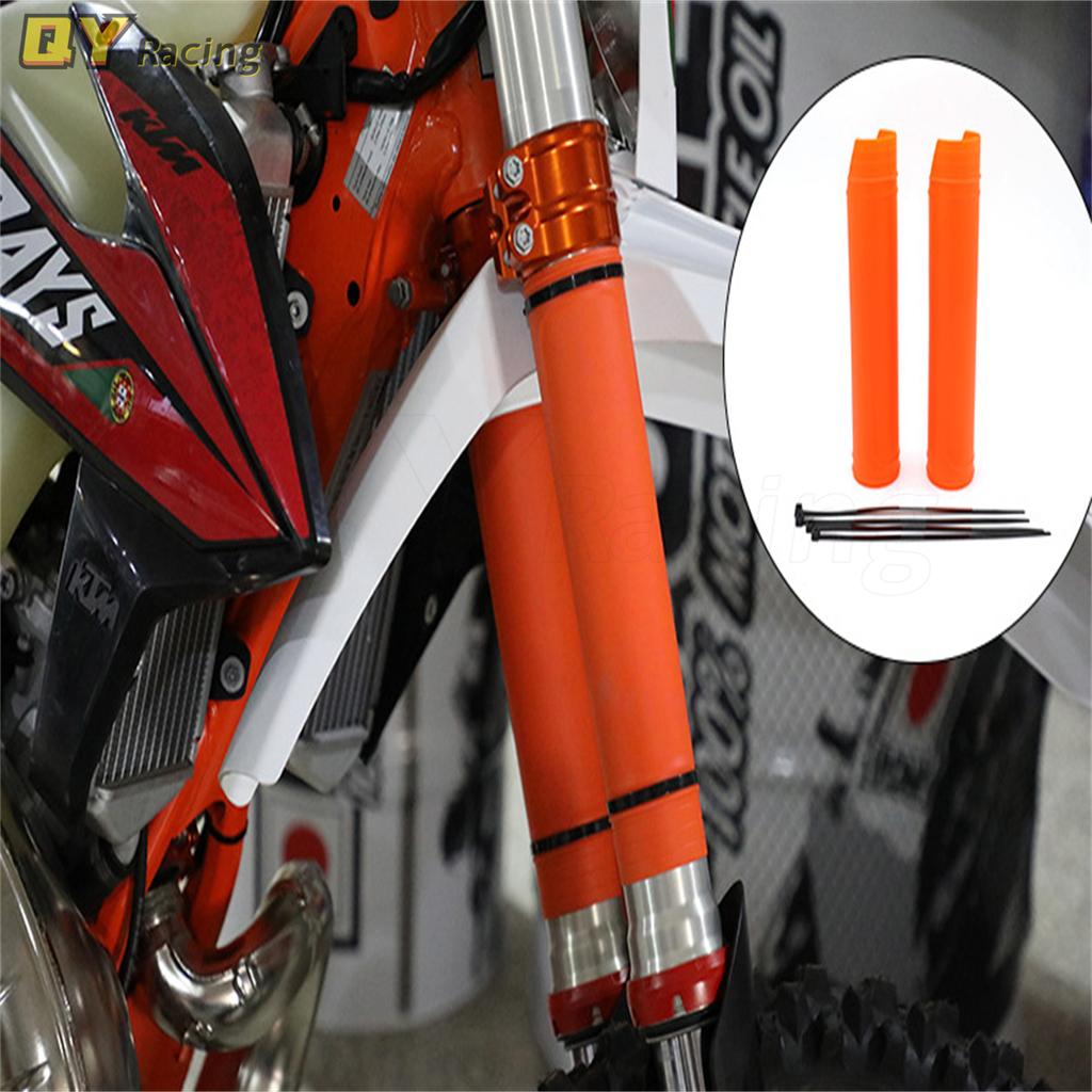 Skydd för övre gaffelben för KTM EXC SXF SX XC SXS XCW XCF Six Days SMR SMC 105 125 150 200 250 300 350 400 450 500 525