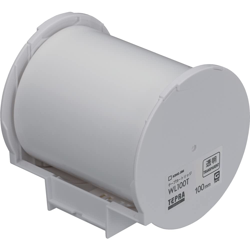 

King Jim Tape Cartridge Tepra Grand WL100T 100mm Transparent