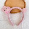 Adorable 2024 Cartoon Hair Tie & Plush Headband Set for Women - Cute Hair Accessories & Gift