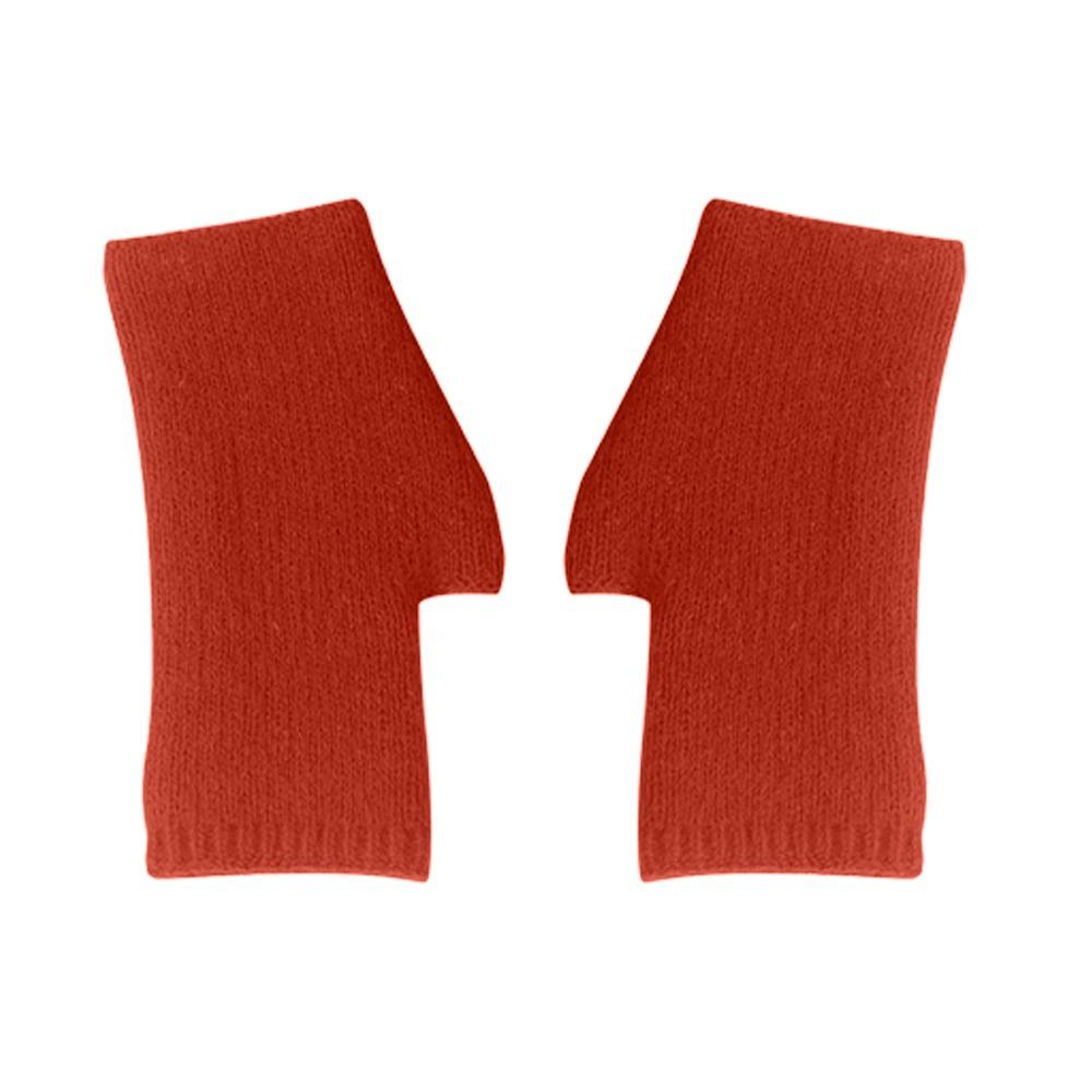 Exposed Finger Half Mittens Wool Blend Knitted Gloves Protable Fingerless Gloves Autumn Winter