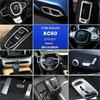 Autoaufkleber ABS für VOLVO xc60 Zubehör 2018 Auto Dekorationsaufkleber Innenraumleiste