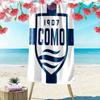 Como Print Beach Towel, Large Soft Quick Dry Towel for Beach Camping Swimming