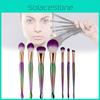 Make Up Mermaid Brushes Set Foundation Eyebrow Eyeliner Blush Tool Cosmetic
