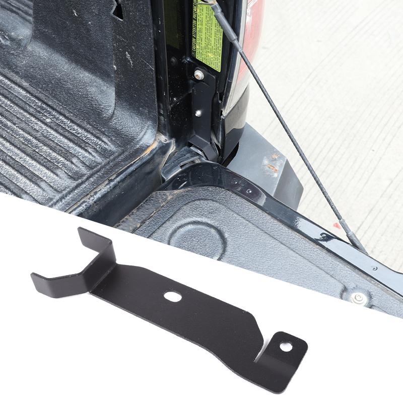 Carbon Steel Car Tailgate Anti-Theft Lock Bracket Rear Door Security Device For Toyota Tundra 2014-2021 Gate Lock Accessories