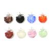 2pcs Colorful Lovely Mini Sea Shell Charms Glass Pendant Fashion DIY Craft Supplies Perfect Festival Gifts for Handmade Lovers