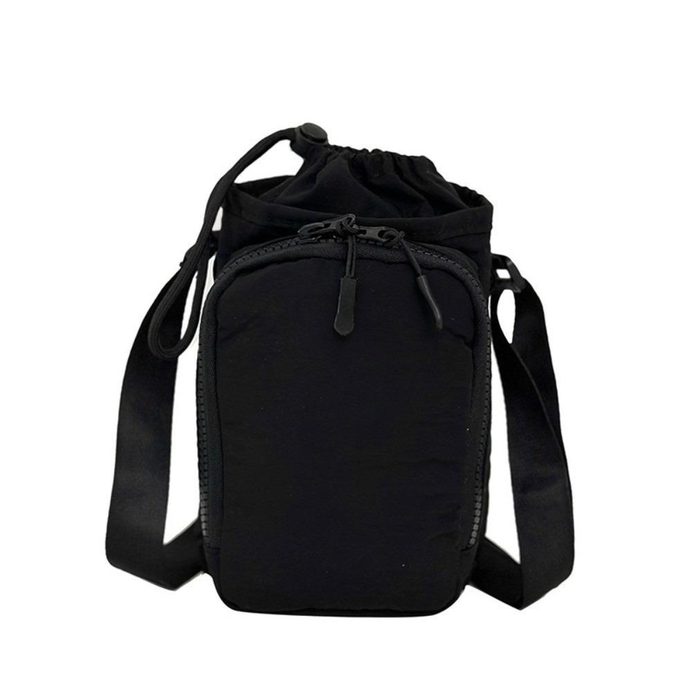 Nylon Drawstring Bag Korean Style Shoulder Bag New Mobile Phone Bag  Travel