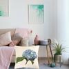 Mother Day Hydrangea Throw Pillow Cover Beautiful Flower Cushions Cover Elegant Pillow Case Fine Linen Material