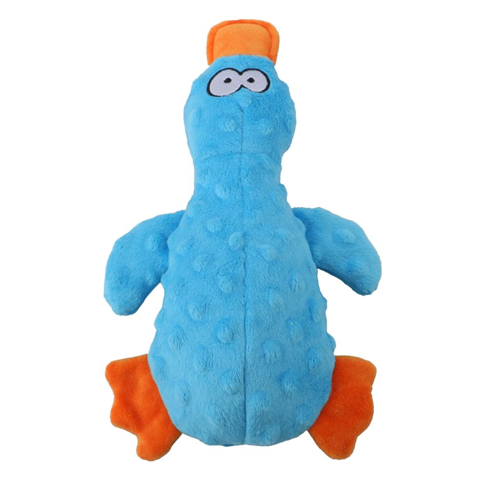 Cute Plush Duck Sound Toy Stuffed Squeaky Animal Squeak Dog Toy Cleaning Tooth Dog Chew Rope Toys Pet Dog Accessories Toys
