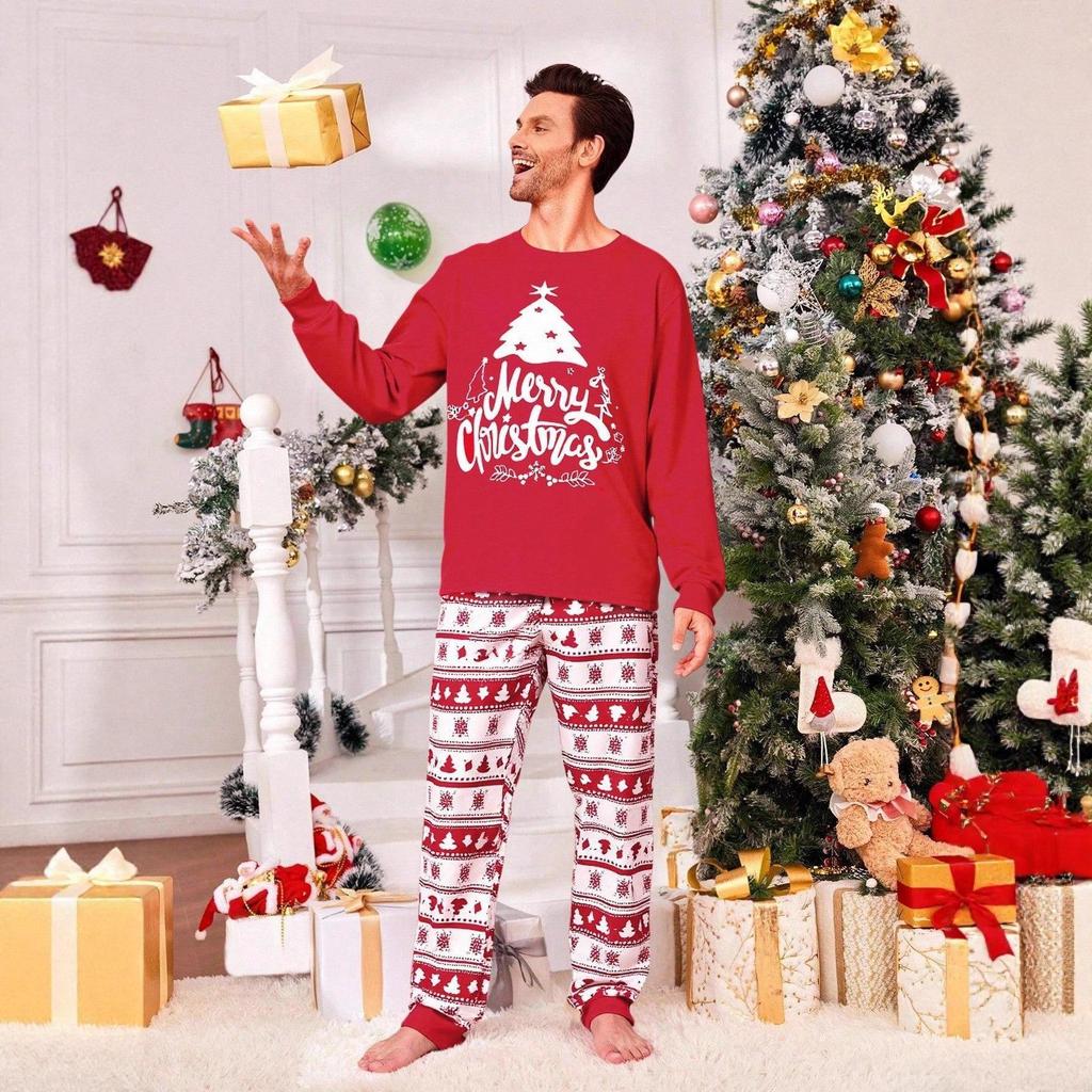 Christmas Family Matching Pajamas - Parent-Child Sleepwear Available