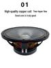 12-Inch Subwoofer, 190 Magnet, 75mm Voice Coil, Outdoor Audio Accessory