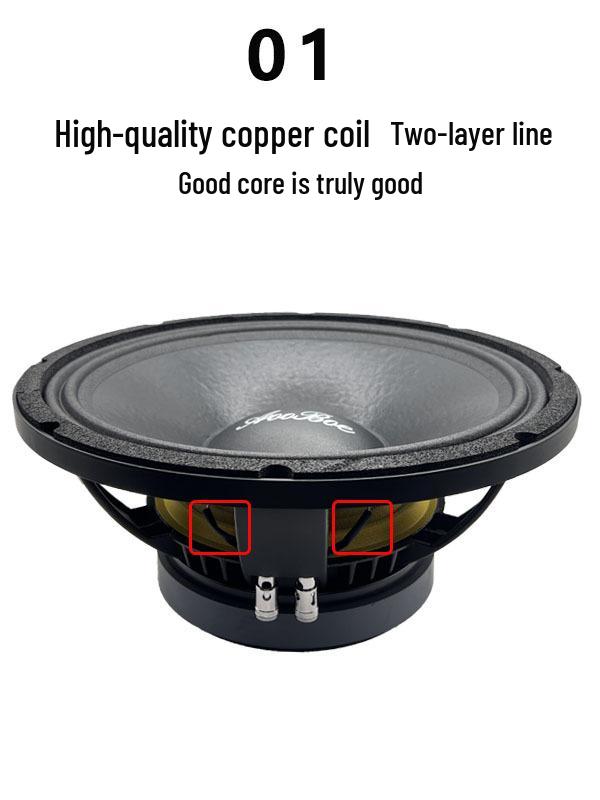 12-Inch Subwoofer, 190 Magnet, 75mm Voice Coil, Outdoor Audio Accessory