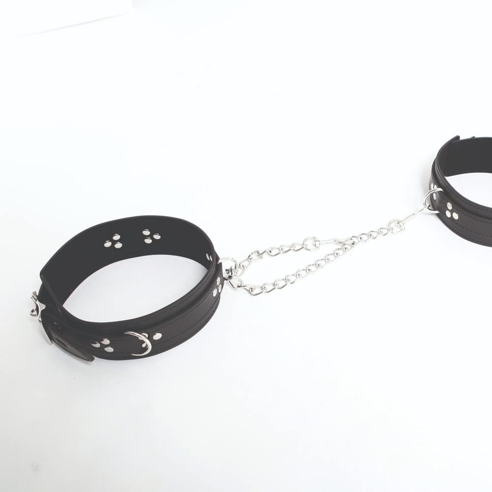 SM VIP Neck and Thigh Restraint Leg Opening Belt M-shaped (058)