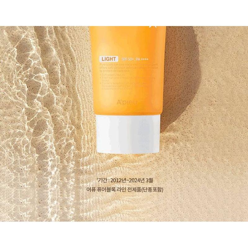 A'PIEU - Pure Block Daily Sun Cream EX Light