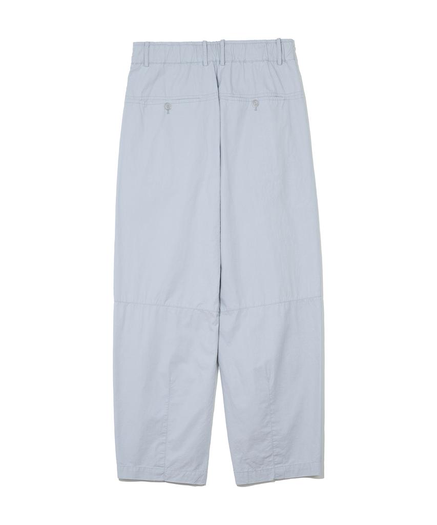 Nontai Cotton Wide Curved Pants (Greyish Sky)