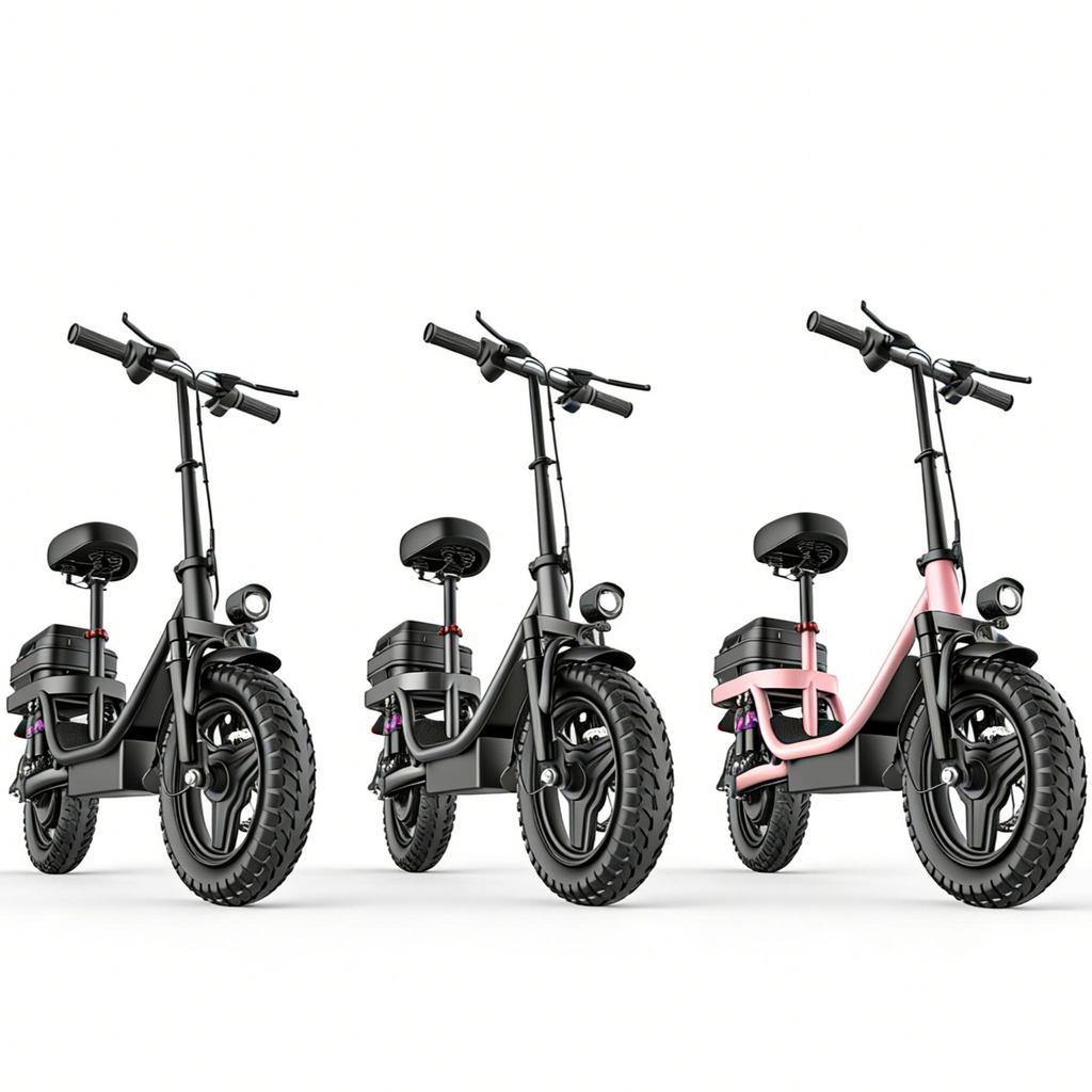 TOOFLY GQ8 14'' Adult Electric Scooter 20MPH 250W Motor 48V15Ah Battery City Commuting E-Scooter Equipped With Removable Seats