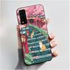 Casing For TCL 20 XE Case Aesthetic Fashion Cute Cat Astronaut Black Soft Silicone Protective Back Cover For TCL 20XE Phone Case