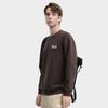 FILA Sweatshirts Men's Earth Umber Crew Neck Moderate Regular F11M439211FDR