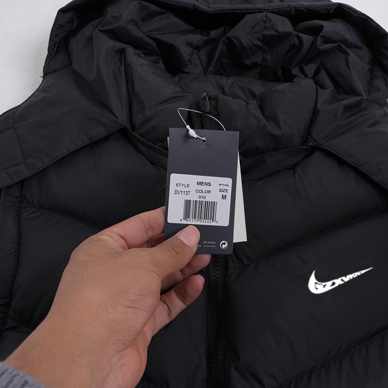 Men's Reversible Hooded Down Cotton Vest - Trendy, Loose, and Thick for Autumn/Winter