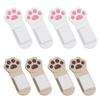 Adhesive Toilet Lid Lifter Set Of 4 Cats Paws Toilet Seat Handle For Clean Without Touch Operations Bathroom Accessories