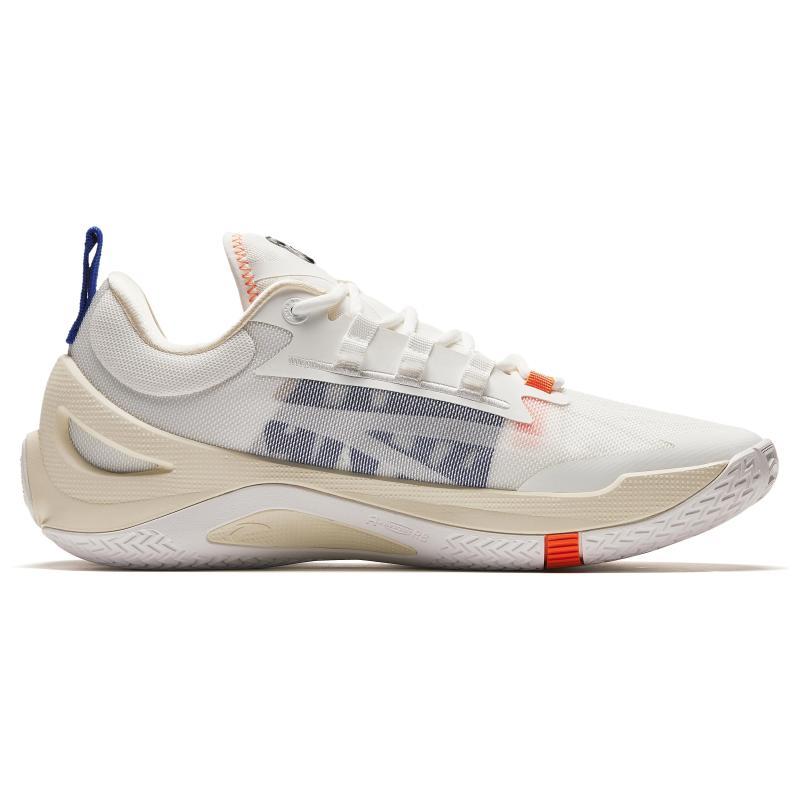 Anta Instantaneous 1 Low Top Basketball Shoes Men's Papyrus White Sneakers 912411110Q-7