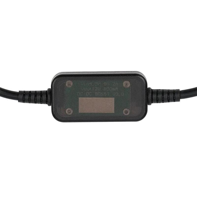 Auto Interior Accessories Plug Connector Adapter USB 5V To 12V Converter Adapter Wired Controller Charger Cable Socket