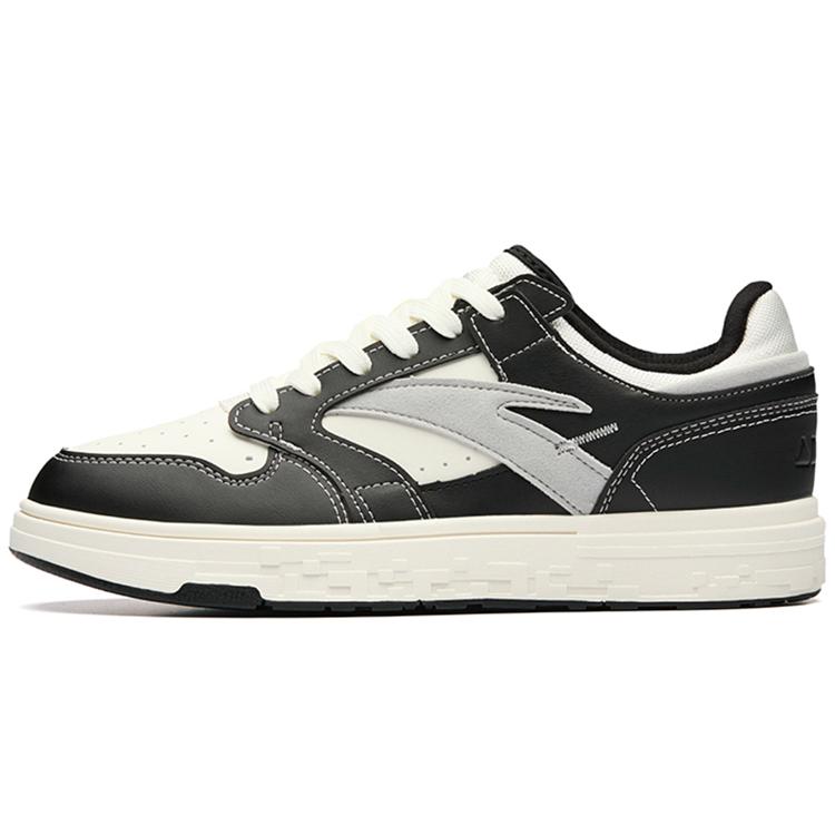 New ANTA Street Naughty 2.0 Low 'Black White Grey' 112238066-8
