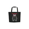 Yamani Kumamon Large Tote Bag with Zipper, Black 11546