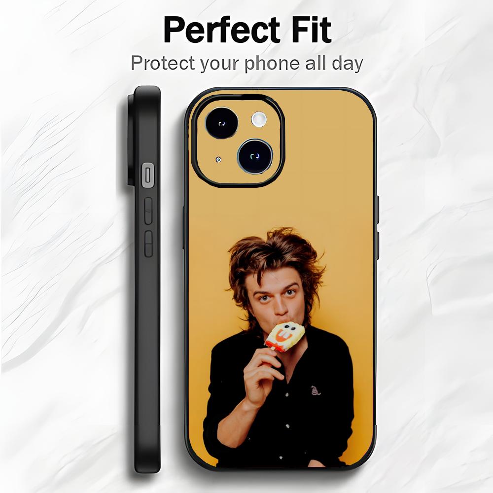 Charming Cute Actor J-Joe Keery Phone Case Phone Case Soft Packaging Lightweight For iPhone17 16 15 14 13ProMax