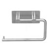 Stainless Steel Paper Holder Toilet Roll Stand Self Adhesive for Bathroom Kitchen Washroom