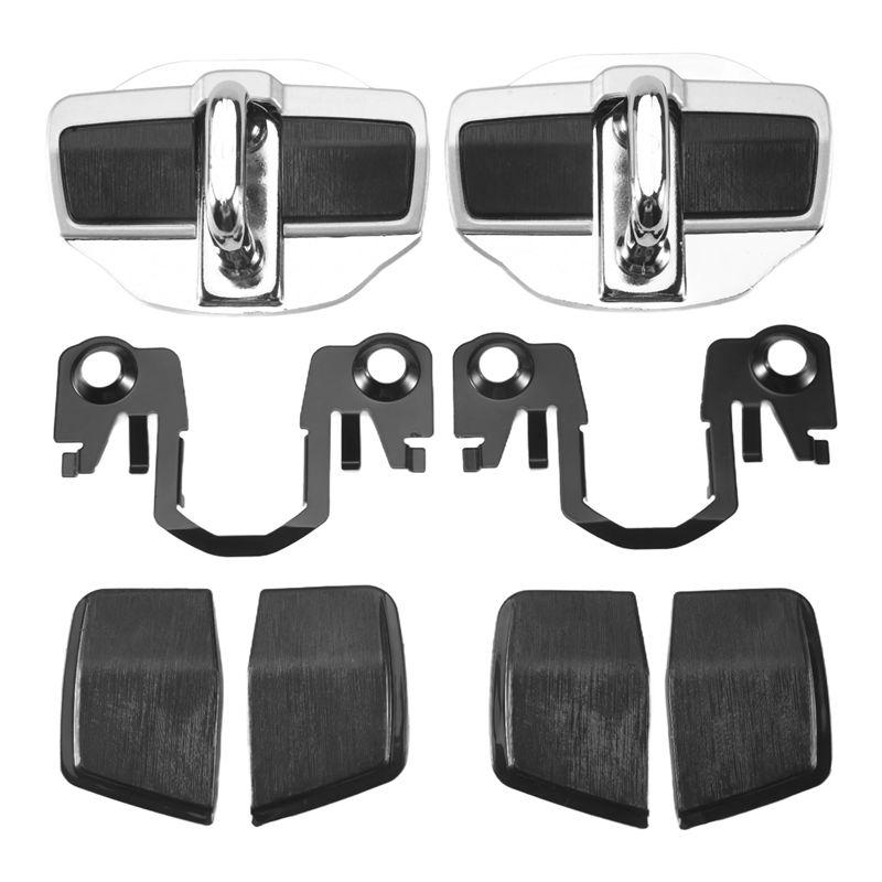 AC34-Car TRD Door Lock Buckle Upgraded Stabilizer Cover Latches Stopper For-Lexus-Toyota Series Eliminate Abnormal Space