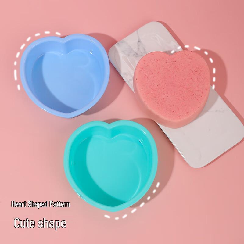 Cartoon Heart Silicone Baking Mold