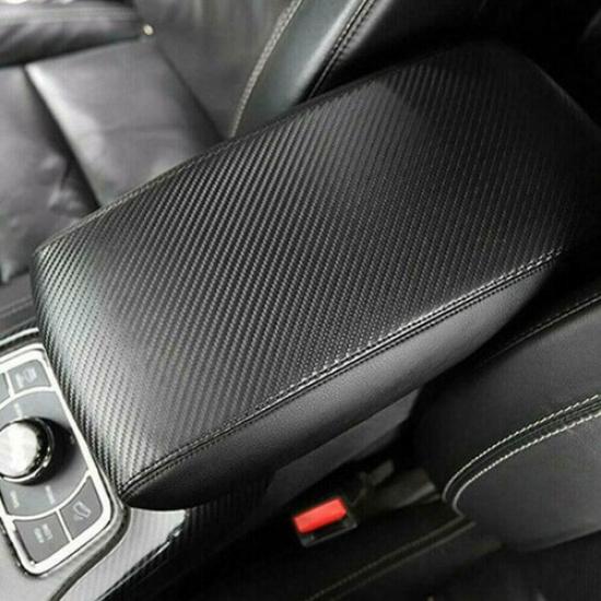 For 2011- Jeep Grand Cherokee Carbon Fiber Center Console Armrest Pad Cover
