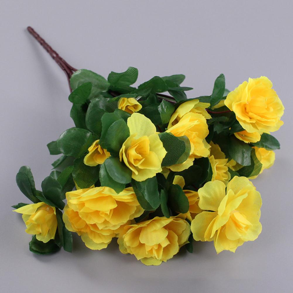 

Floral Décor Artificial Flower Artificial Flower Home Silk Flower Simulated Flower 30cm In Height High-quality жовтий